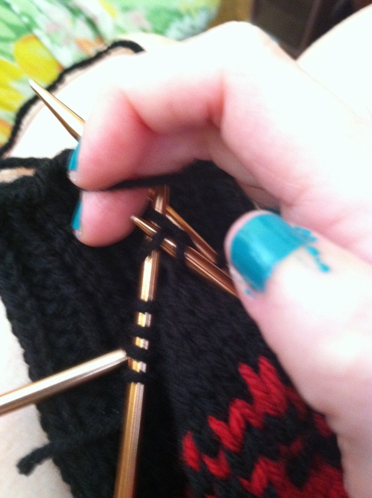 How I knit by tatra