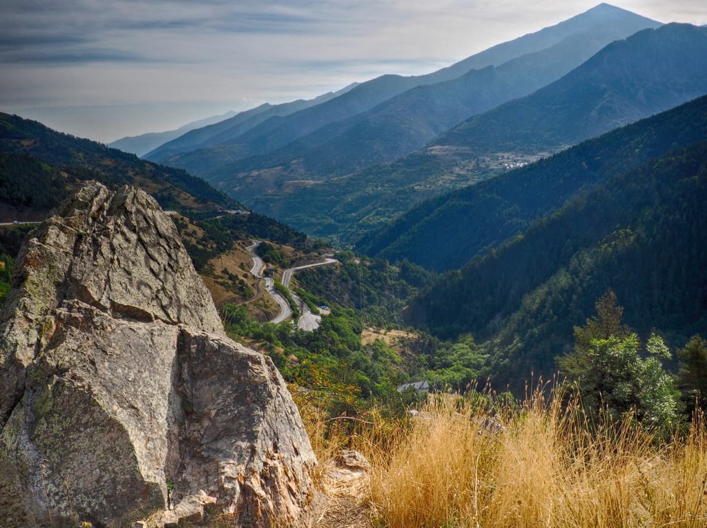 The Conflent valley by laroque