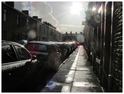 25th Sep 2016 - Our street in sun and rain.