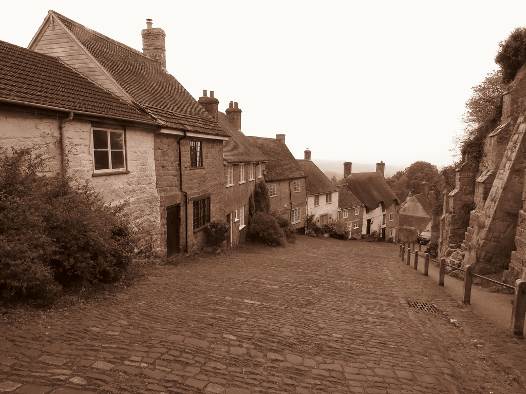 Gold (Hovis) Hill, Shaftesbury by phil_sandford
