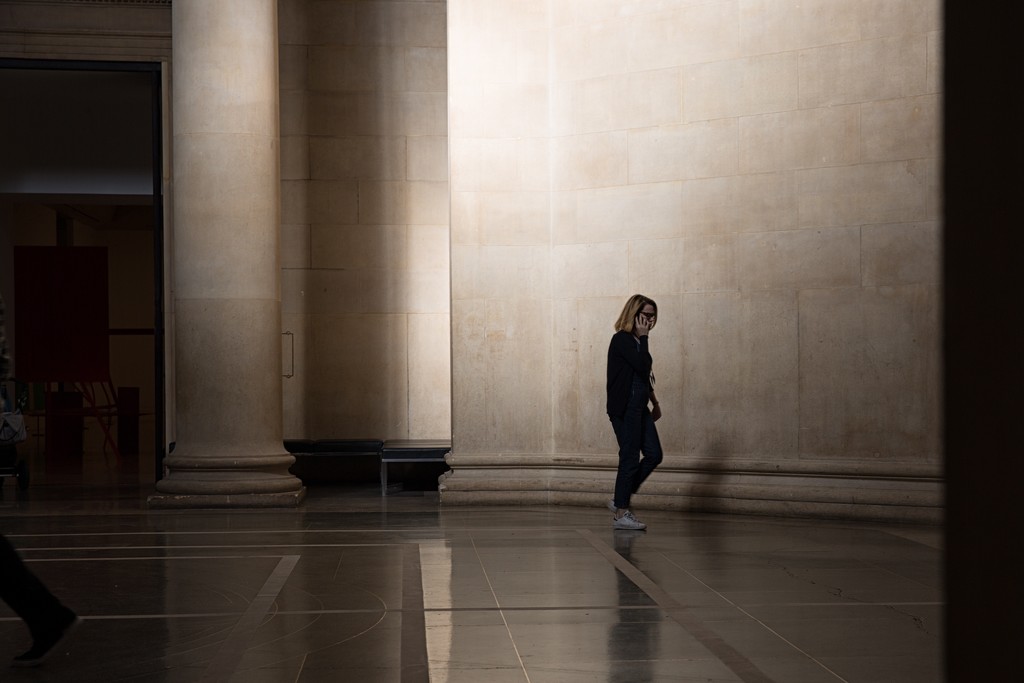 The halls of Tate Britain. by seattle