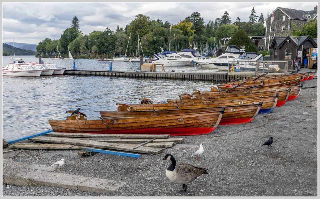 Boats on Windermere by pcoulson