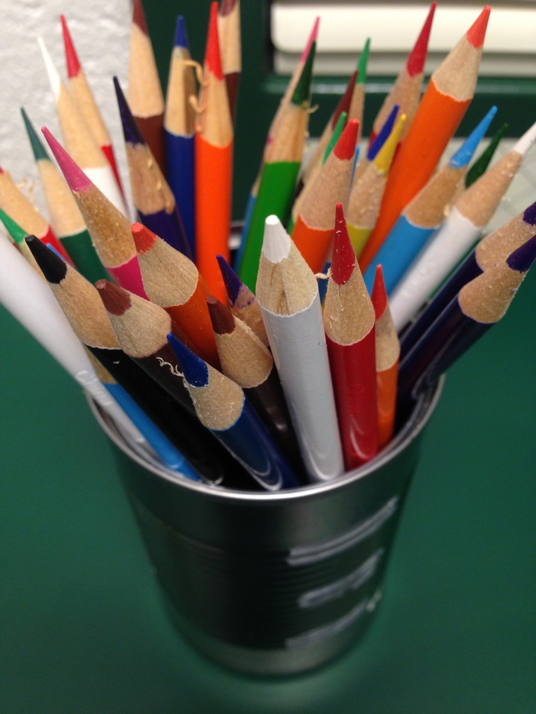 newly sharpened pencils by wiesnerbeth