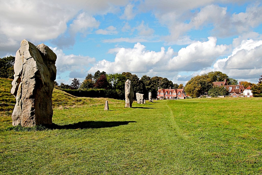 Avebury stone circles by kiwinanna