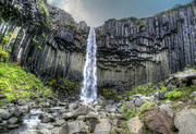 2nd Oct 2016 - Svartifoss Waterfall