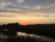 4th Oct 2016 - Sunset, Folly Island marshes, South Carolina