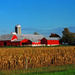 The Classic Red Barn by farmreporter