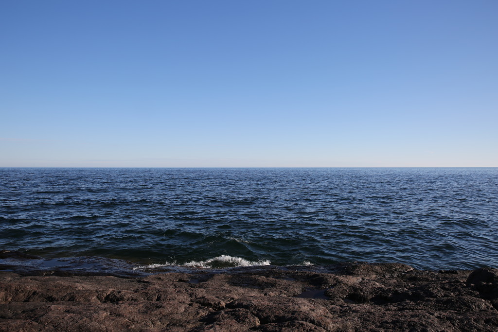 lake superior... by earthbeone