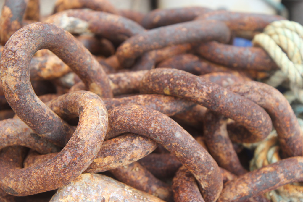 Rusty Chain by cookingkaren