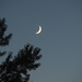 Moon phase -  waxing crescent  by bruni