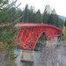 Ione Bridge, aka the Red Bridge by byrdlip