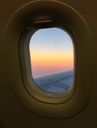 7th Oct 2016 - Sunrise in the plane