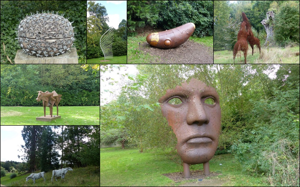 Burghley House Sculpture Park by foxes37