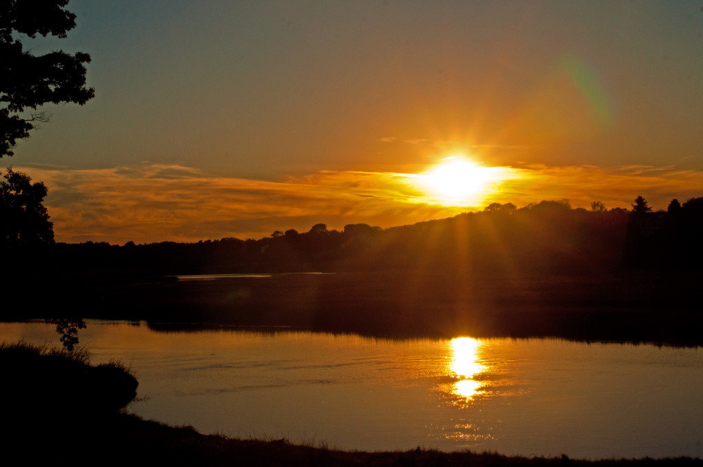 Spurwink River Sunset by dianen