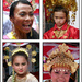 Indonesian Headdresses by onewing