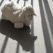 Sheep and shadow by jeneurell