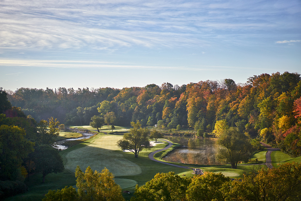 October Mist, Glen Abbey Golf Course by gardencat