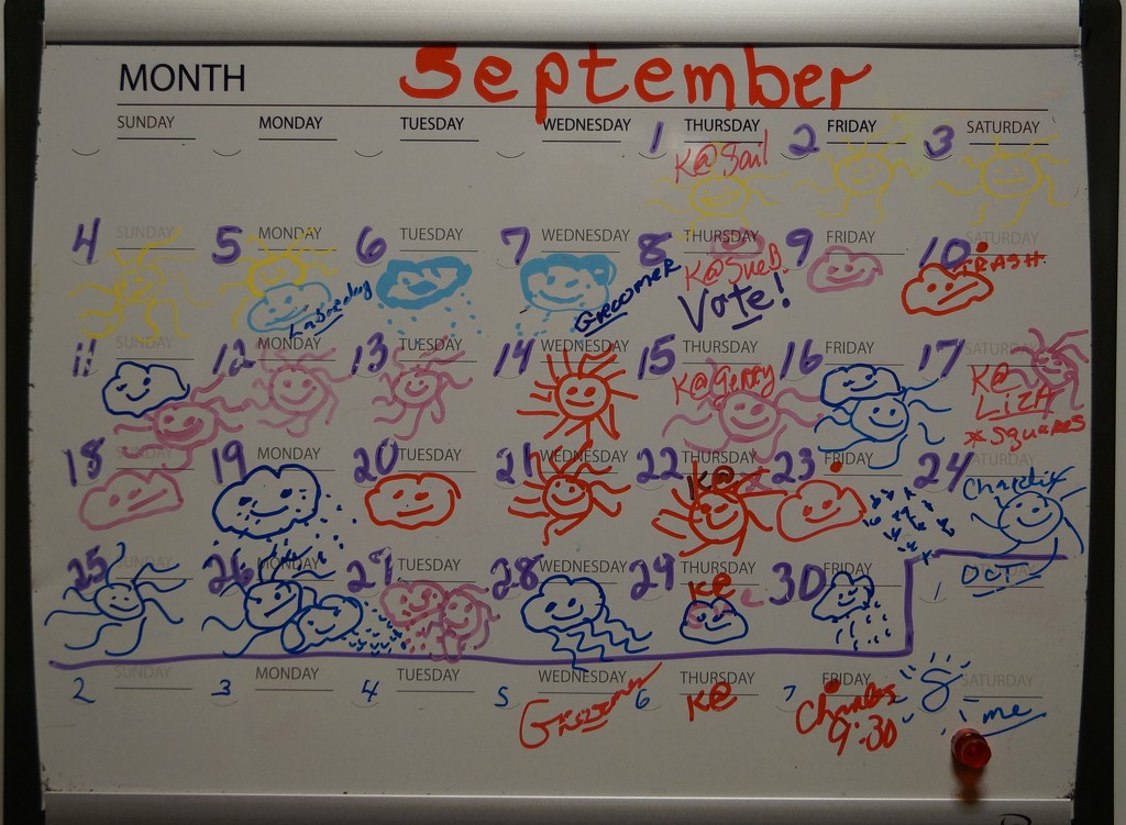 September's Calendar. by meotzi