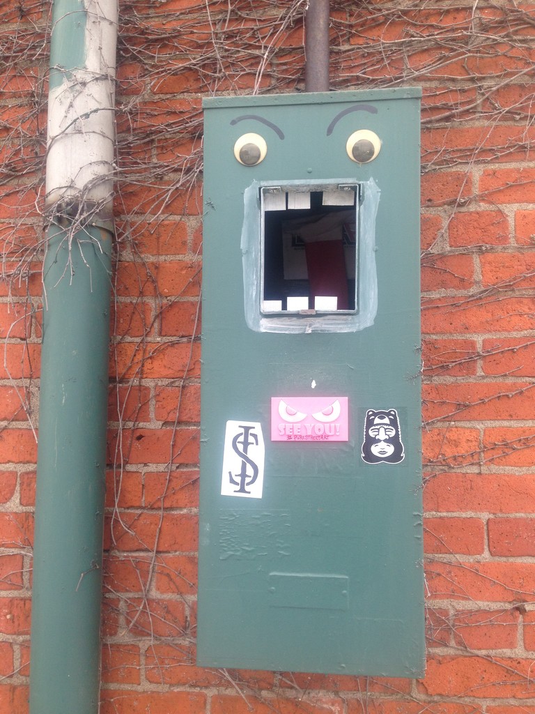Angry Electric Box by gratitudeyear