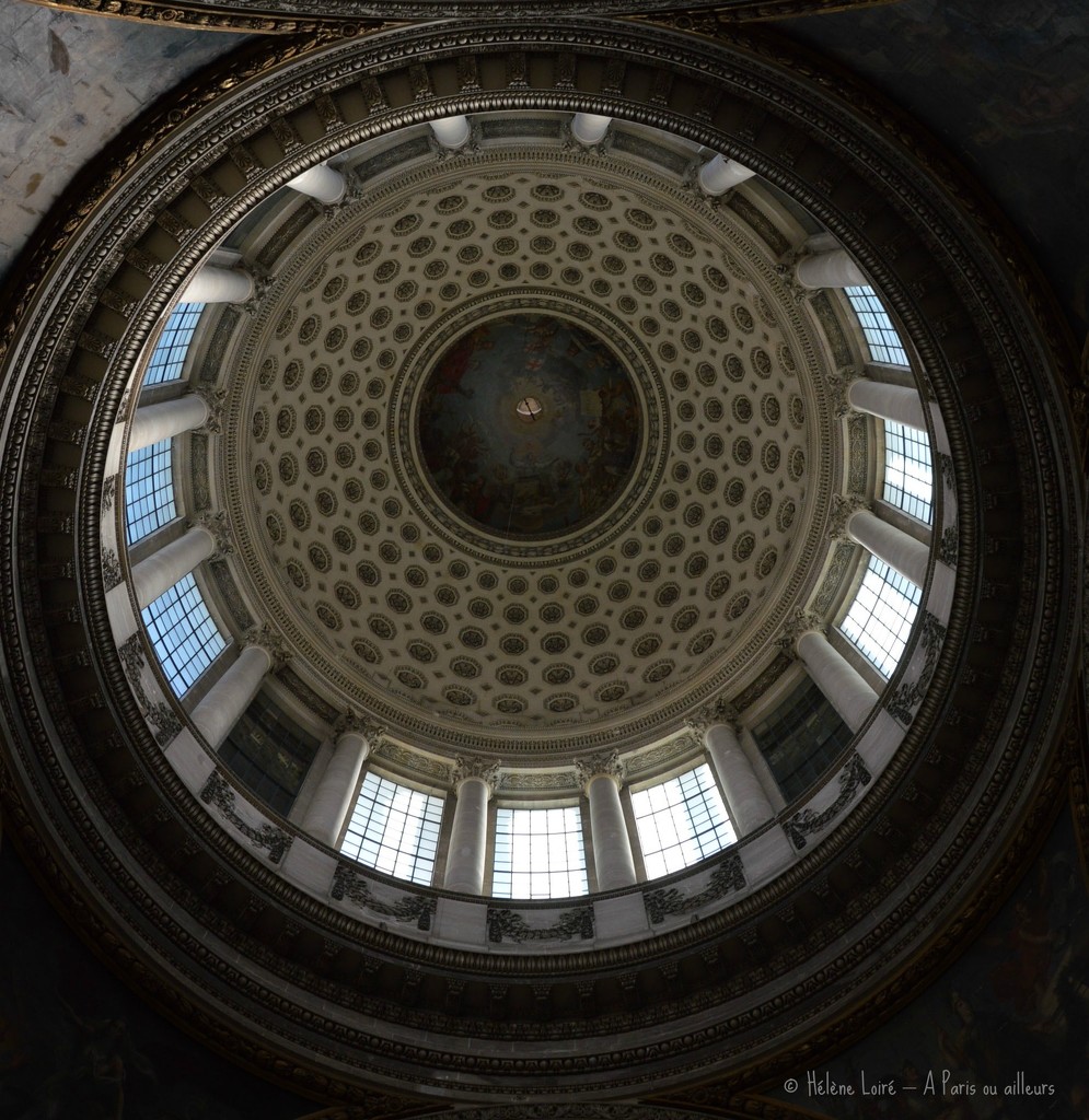 The dome of the Pantheon by parisouailleurs