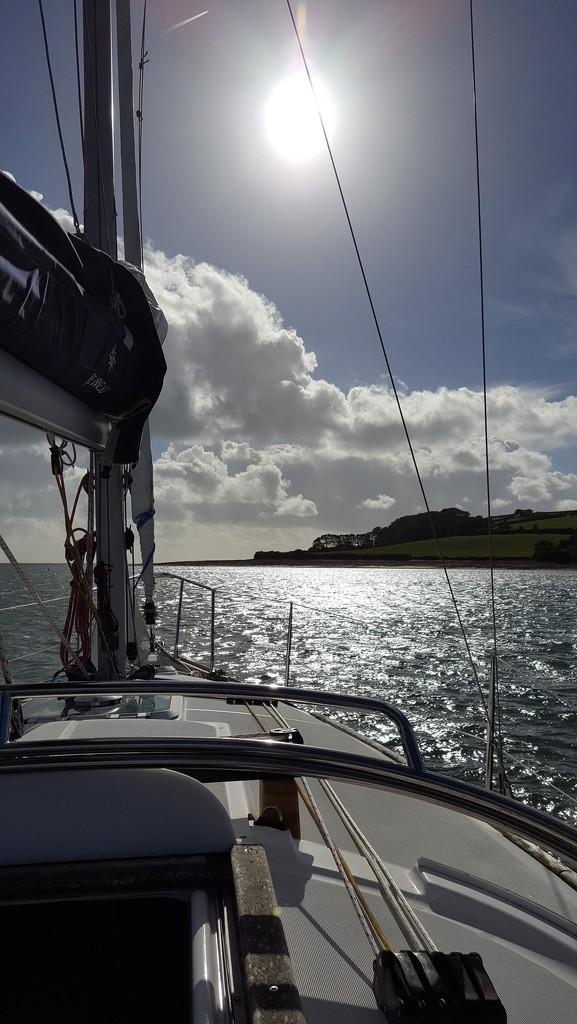 Sailing on the Helford  by megpicatilly