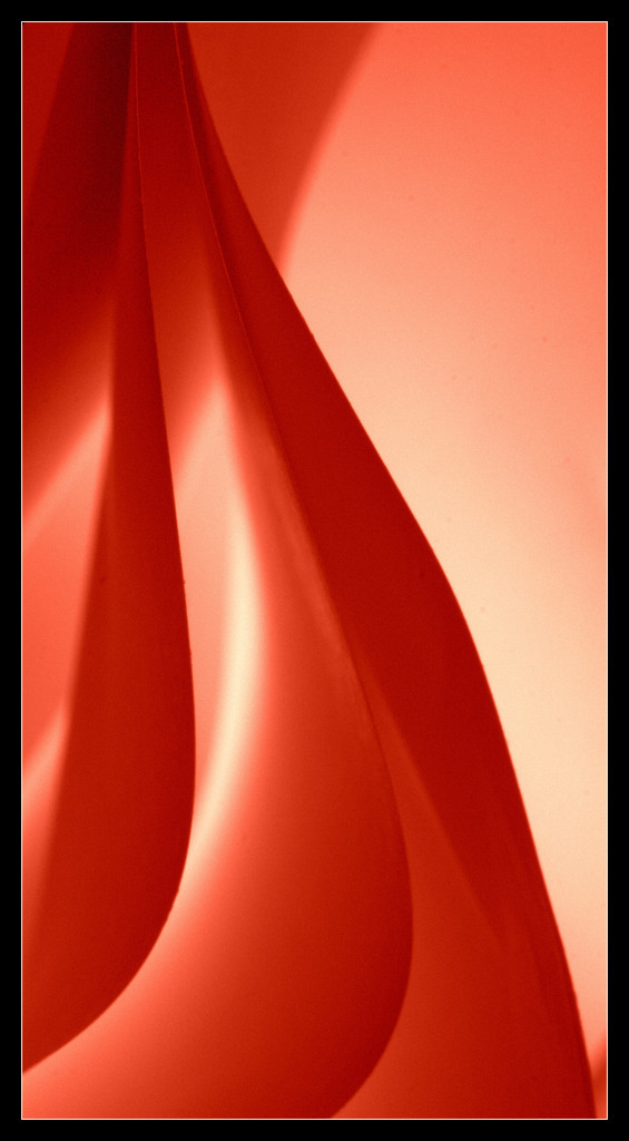 Something - reality = Abstract in red by jayberg