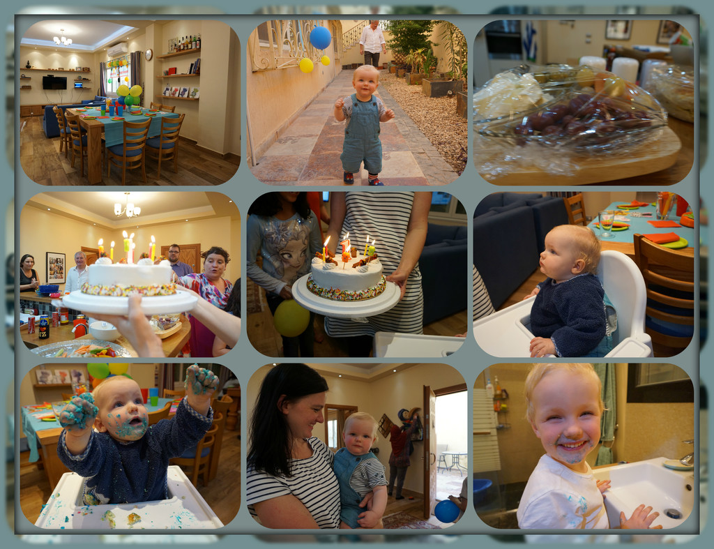 Finnley's first birthday by sarah19