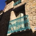 Turquoise hearts on the balcony.  by cocobella