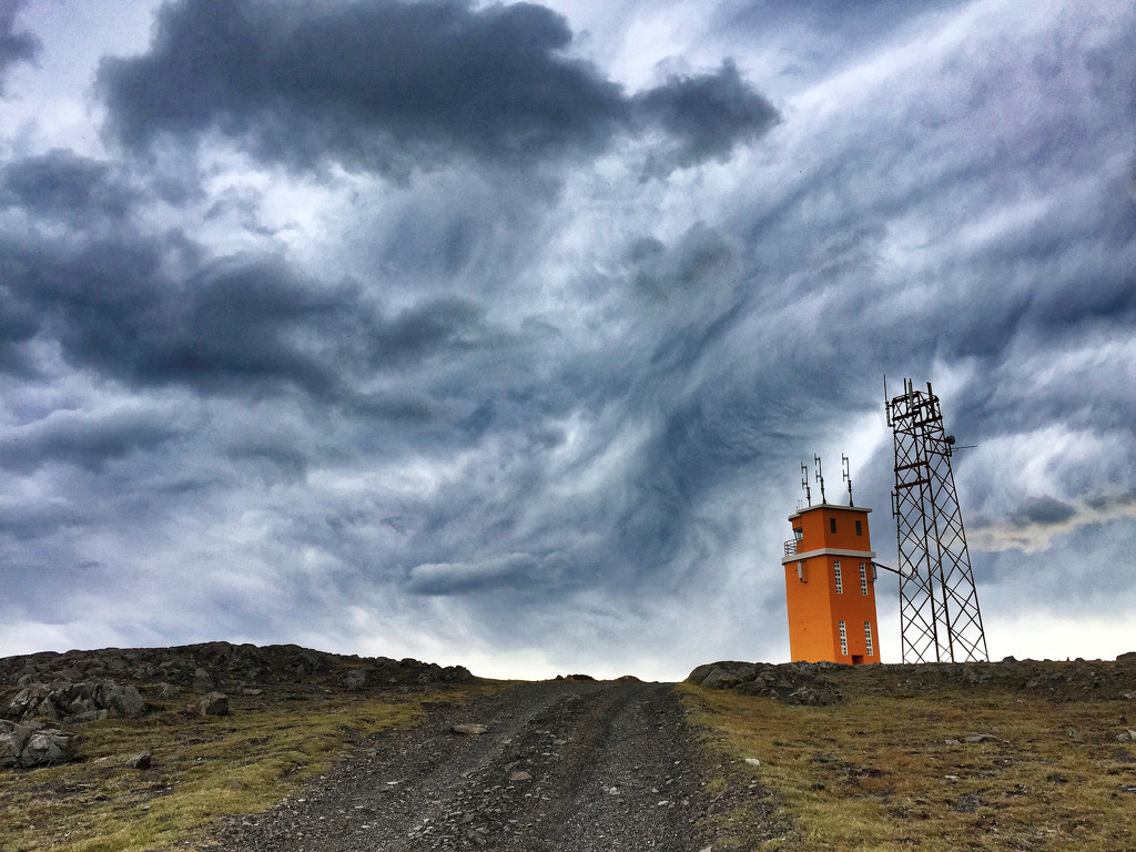 Hvalnes Lighthouse, South East Iceland. by darrenboyj