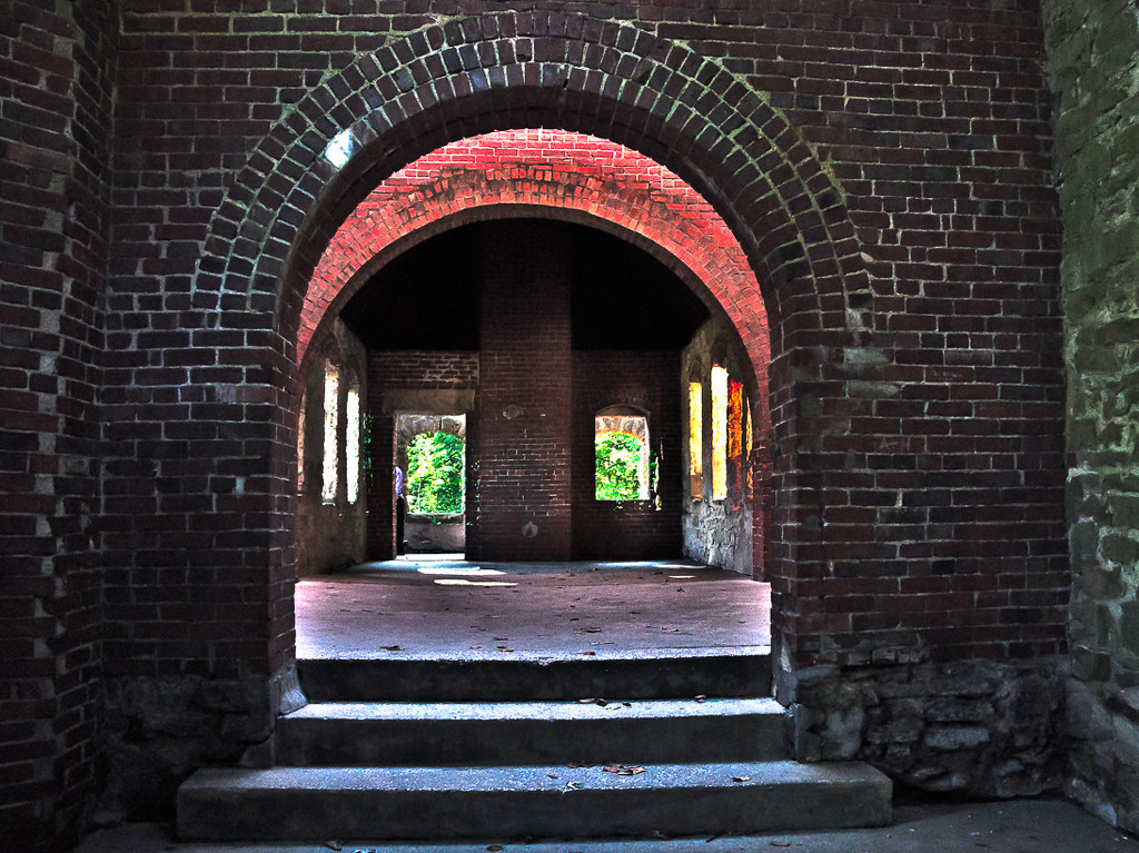 Archway at Squire Castle by joansmor