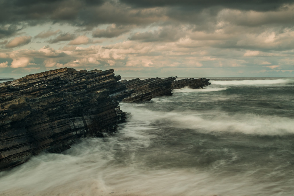 Long exposure at the Brough of Birsay  by ingrid2101