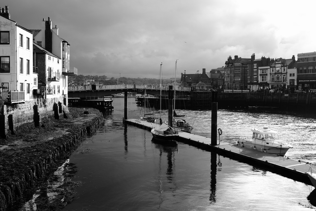 OCOLOY Day 297: Whitby - the inner harbour. by vignouse