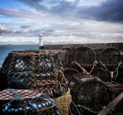 24th Oct 2016 - Lobster pot and lighthouse