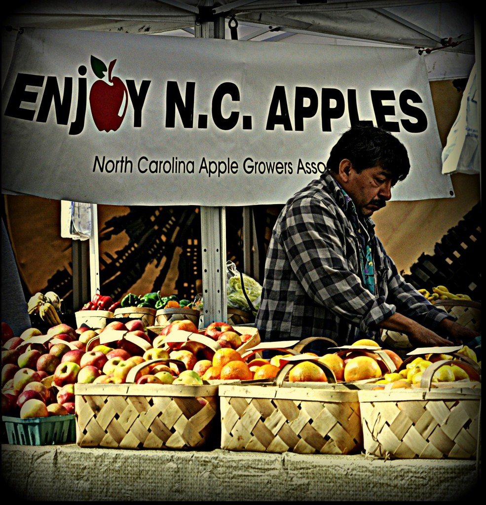 Last Week for the Apple Stand by peggysirk