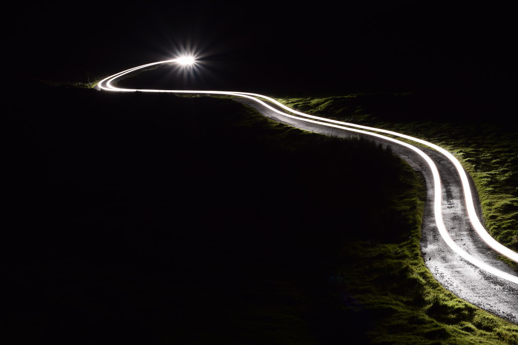 light trails by christophercox