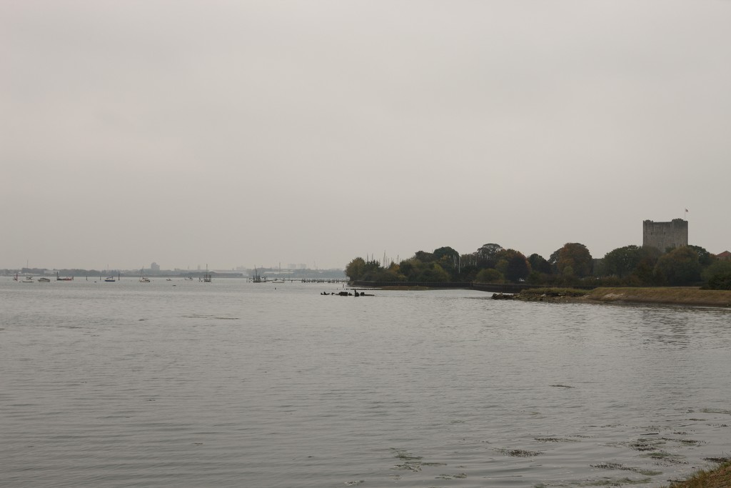 Autumn in Portchester by davemockford