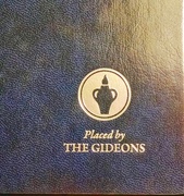 28th Oct 2016 - The Gideons