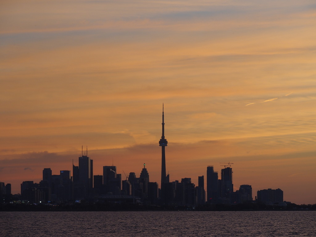 Toronto Skyline in the Morning by selkie