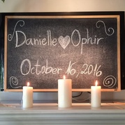 16th Oct 2016 - Wedding of Danielle and Ophir