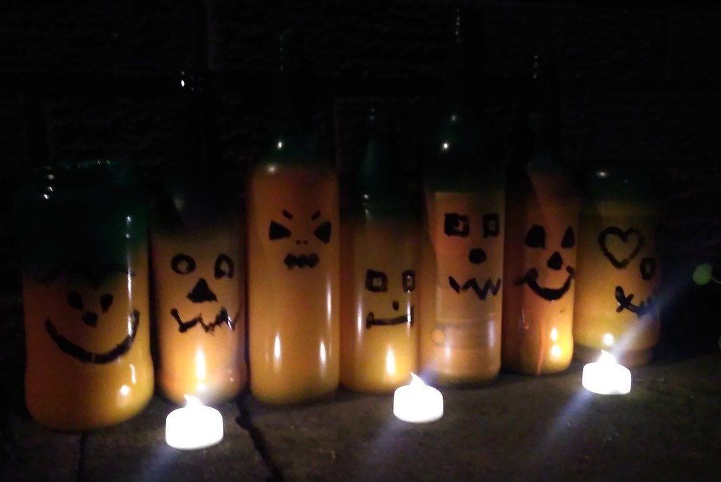 Pumpkin bottles by richardcreese