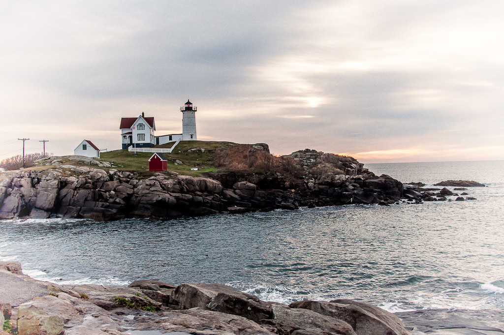 Early morning at Nubble Light by joansmor