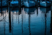21st Aug 2016 - Boats @ dock w reflections