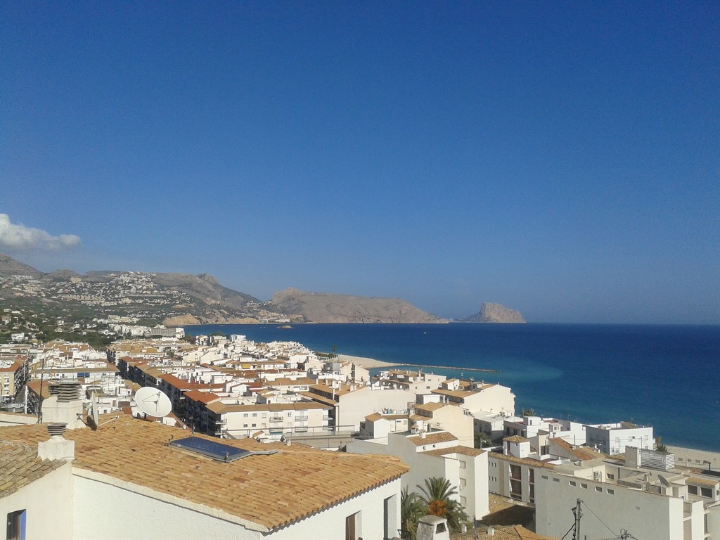 Calpe from Altea by chimfa