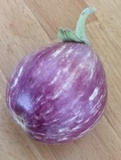 2nd Nov 2016 - Homegrown aubergine 