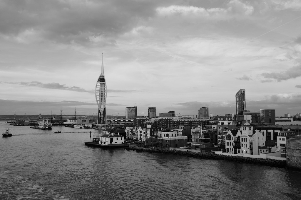 OCOLOY Day 308: Leaving Portsmouth harbour... by vignouse