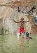 1st Nov 2016 - Kids enjoying the cool water.