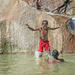 Kids enjoying the cool water. by ianjb21