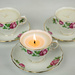 Jasmine scented teacup candles  by nicolecampbell