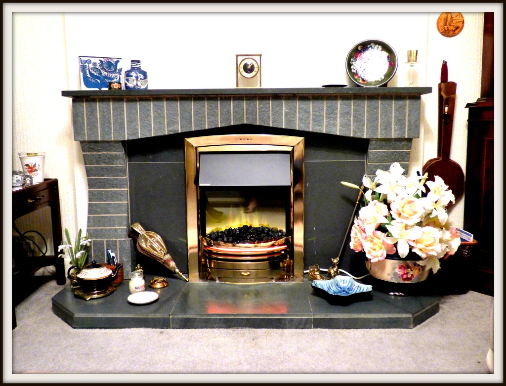 My fire place  by beryl