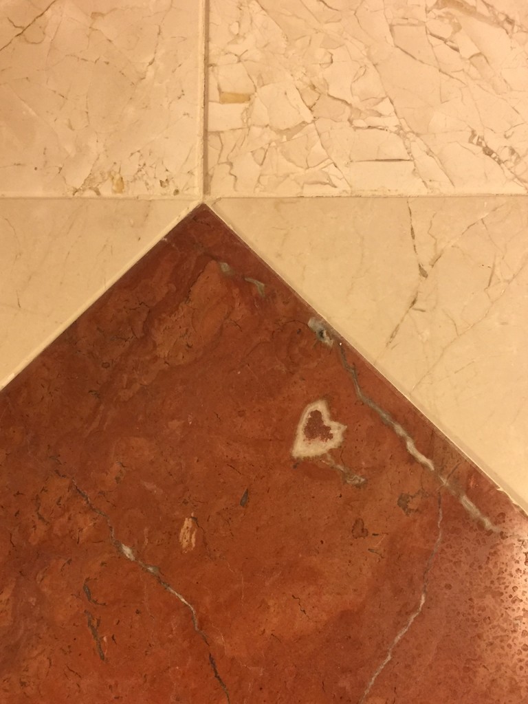 Heart in the hotel bathroom  by cocobella